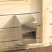 Feeder pentru pui Argintiu 21 x 16 x 33 cm Oțel Galvanizat - WALTI WALTI