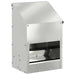 Feeder pentru pui Argintiu 21 x 16 x 33 cm Oțel Galvanizat - WALTI WALTI