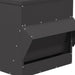 Feeder pentru pui Negru 40,5 x 45 x 41 cm Oțel Laminat la Rece - WALTI WALTI