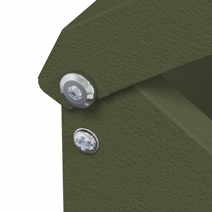 Feeder pentru pui Verde măsliniu 13 x 12 x 51 cm - WALTI WALTI