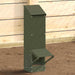 Feeder pentru pui Verde măsliniu 13 x 12 x 51 cm - WALTI WALTI