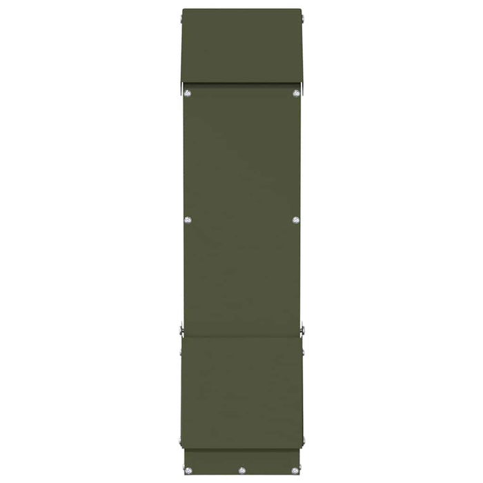 Feeder pentru pui Verde măsliniu 13 x 12 x 51 cm - WALTI WALTI