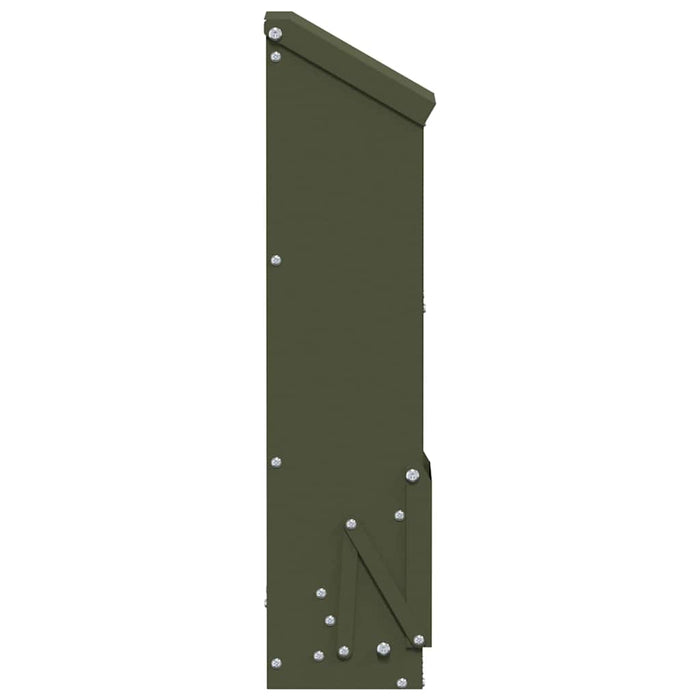 Feeder pentru pui Verde măsliniu 13 x 12 x 51 cm - WALTI WALTI