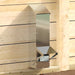 Feeder pentru pui Argintiu 13 x 12 x 51 cm Oțel Galvanizat - WALTI WALTI