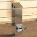 Feeder pentru pui Argintiu 13 x 12 x 51 cm Oțel Galvanizat - WALTI WALTI
