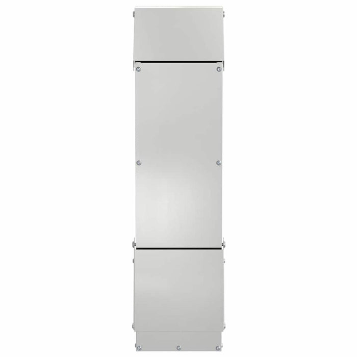Feeder pentru pui Argintiu 13 x 12 x 51 cm Oțel Galvanizat - WALTI WALTI