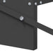 Hrănitor cu pedale pentru pui Negru 48,5 x 39,5 x 19 cm - WALTI WALTI