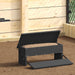 Hrănitor cu pedale pentru pui Negru 48,5 x 39,5 x 19 cm - WALTI WALTI