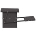 Hrănitor cu pedale pentru pui Negru 48,5 x 39,5 x 19 cm - WALTI WALTI