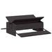Hrănitor cu pedale pentru pui Negru 75 x 53 x 20,5 cm - WALTI WALTI