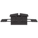 Hrănitor cu pedale pentru pui Negru 75 x 53 x 20,5 cm - WALTI WALTI