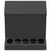 Feeder pentru pui Negru 40 x 40 x 45 cm Oțel Laminat la Rece - WALTI WALTI