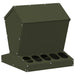 Feeder pentru pui Verde măsliniu 40 x 40 x 45 cm - WALTI WALTI