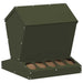 Feeder pentru pui Verde măsliniu 40 x 40 x 45 cm - WALTI WALTI