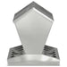 Feeder pentru pui Argintiu 40 x 40 x 45 cm Oțel Galvanizat - WALTI WALTI