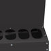 Feeder pentru pui Negru 30 x 30 x 39 cm Oțel Laminat la Rece - WALTI WALTI