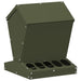 Feeder pentru pui Verde măsliniu 30 x 30 x 39 cm - WALTI WALTI