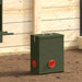 Feeder pentru pui Verde măsliniu 32,5 x 20,5 x 43 cm - WALTI WALTI
