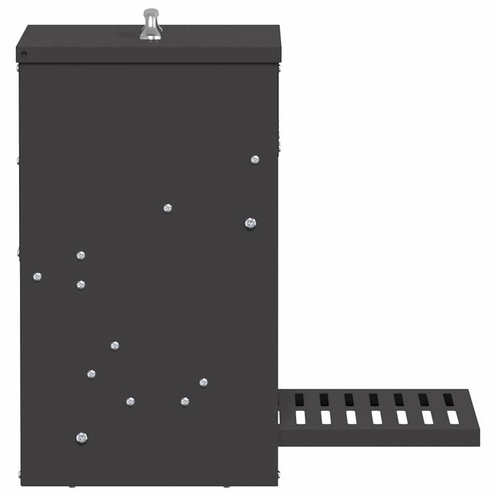 Hrănitor cu pedale pentru pui Negru 33 x 42 x 40 cm - WALTI WALTI