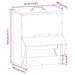 Feeder pentru pui Negru 20 x 25 x 35 cm Oțel Laminat la Rece - WALTI WALTI