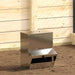 Feeder pentru pui Argintiu 20 x 25 x 35 cm Oțel Galvanizat - WALTI WALTI