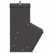 Feeder pentru pui Negru 20 x 25 x 35 cm Oțel Laminat la Rece - WALTI WALTI