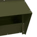 Feeder pentru pui Verde măsliniu 20 x 25 x 35 cm - WALTI WALTI