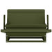 Hrănitor cu pedale pentru pui Verde măsliniu 50 x 40 x 29 cm - WALTI WALTI