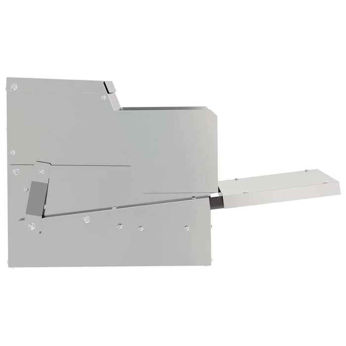 Hrănitor cu pedale pentru pui Argintiu 50 x 40 x 29 cm - WALTI WALTI