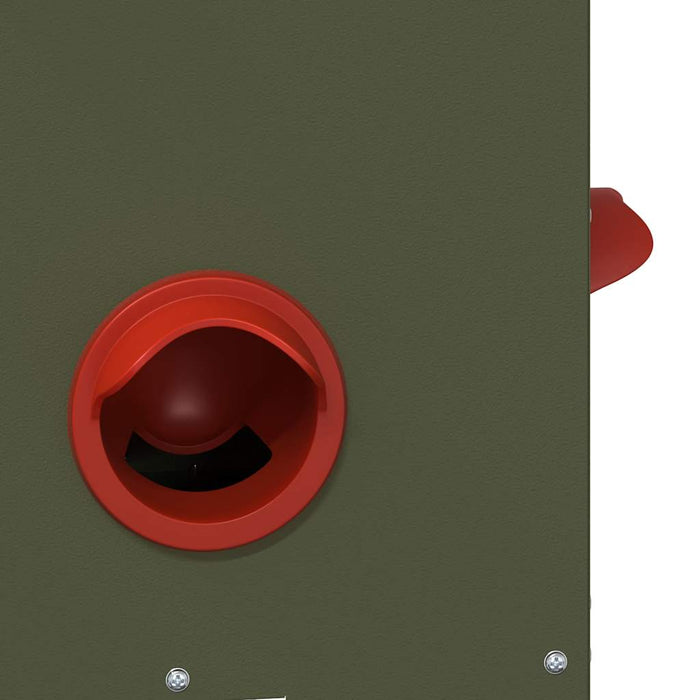Feeder pentru pui 2 pcs Verde măsliniu 40,5 x 25 x 38 cm - WALTI WALTI