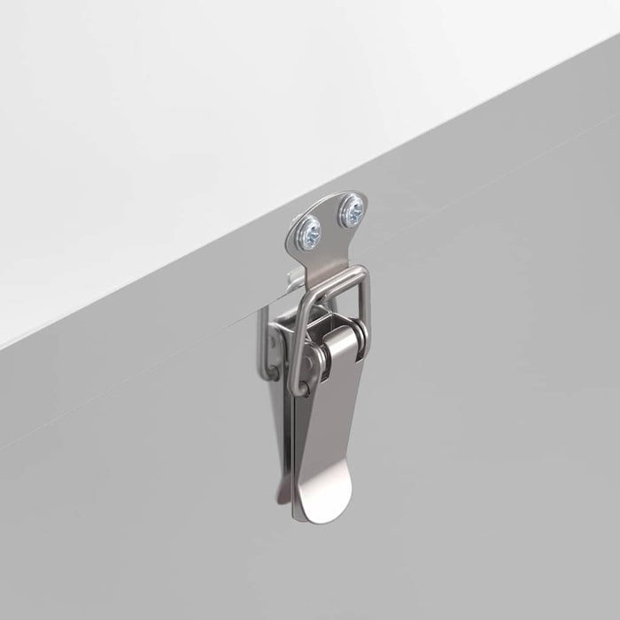 Feeder pentru pui 2 pcs Argintiu 40,5 x 25 x 38 cm - WALTI WALTI