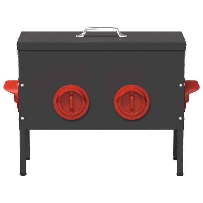 Feeder pentru pui 2 pcs Negru 41,5 x 20,5 x 33 cm - WALTI WALTI