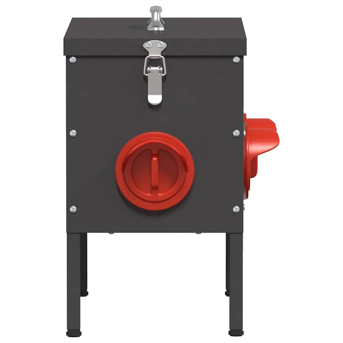 Feeder pentru pui 2 pcs Negru 41,5 x 20,5 x 33 cm - WALTI WALTI