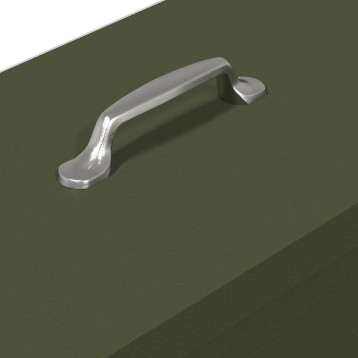 Feeder pentru pui 2 pcs Verde măsliniu 41,5 x 20,5 x 33 cm - WALTI WALTI