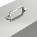 Feeder pentru pui 2 pcs Argintiu 41,5 x 20,5 x 33 cm - WALTI WALTI