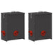 Feeder pentru pui 2 pcs Negru 32,5 x 20,5 x 43 cm - WALTI WALTI