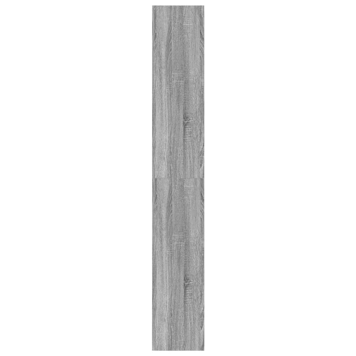 Dulap pentru cărți Gri Sonoma 80 x 30 x 198 cm Lemn compozit - WALTI WALTI