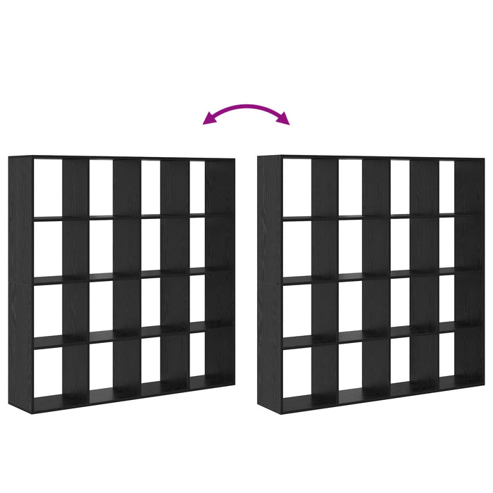 Dulap pentru cărți Stejar Negru 137,5 x 29 x 137,5 cm - WALTI WALTI