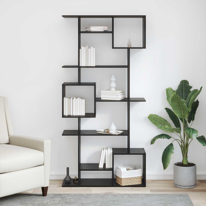 Dulap pentru cărți Stejar Negru 92 x 29 x 188 cm Lemn compozit - WALTI WALTI