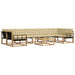 Set de canapele de exterior 8 pcs Alb și Bej 79 x 79 x 37 cm - WALTI WALTI