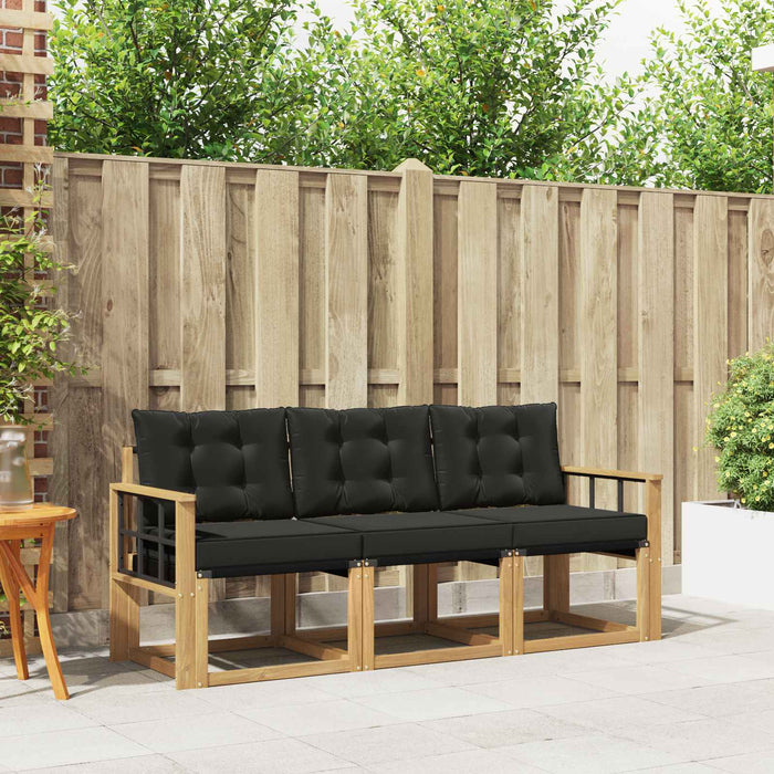 Set de canapele de exterior cu pernă 3 pcs WALTI