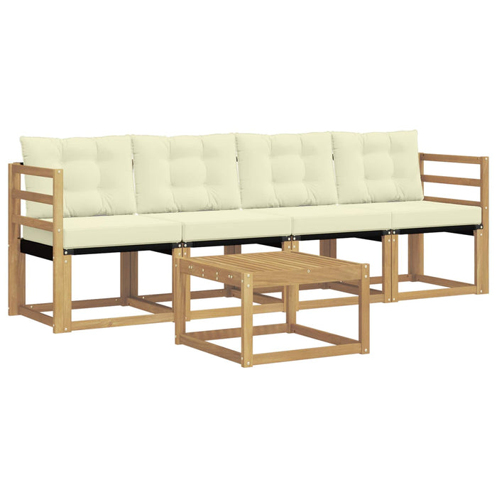 Set de canapele de exterior cu pernă 5 pcs - WALTI WALTI