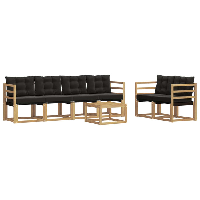 Set de canapele de exterior cu pernă 7 pcs WALTI