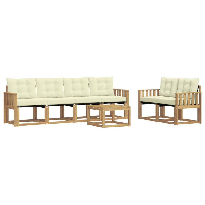 Set de canapele de exterior cu pernă 7 pcs WALTI