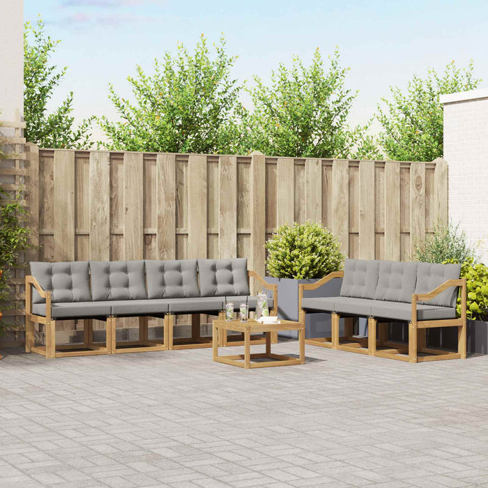 Set de canapele de exterior cu pernă 8 pcs WALTI