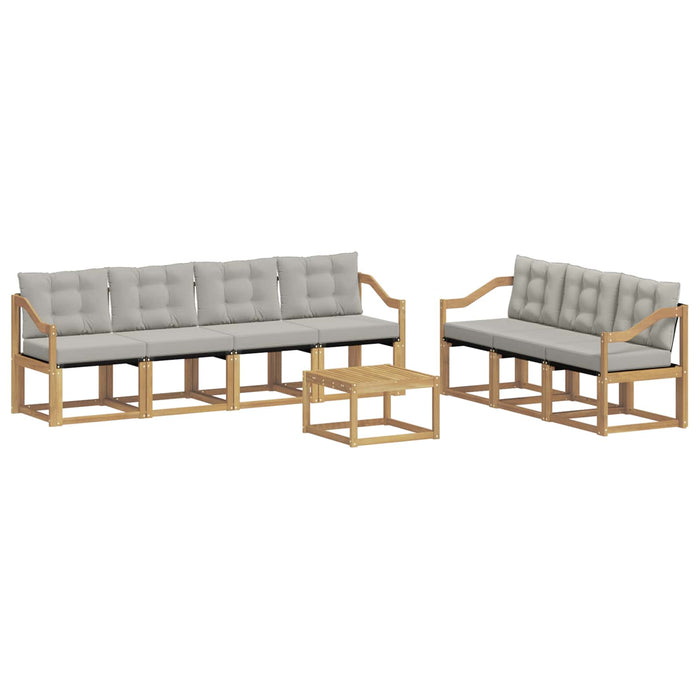 Set de canapele de exterior cu pernă 8 pcs WALTI