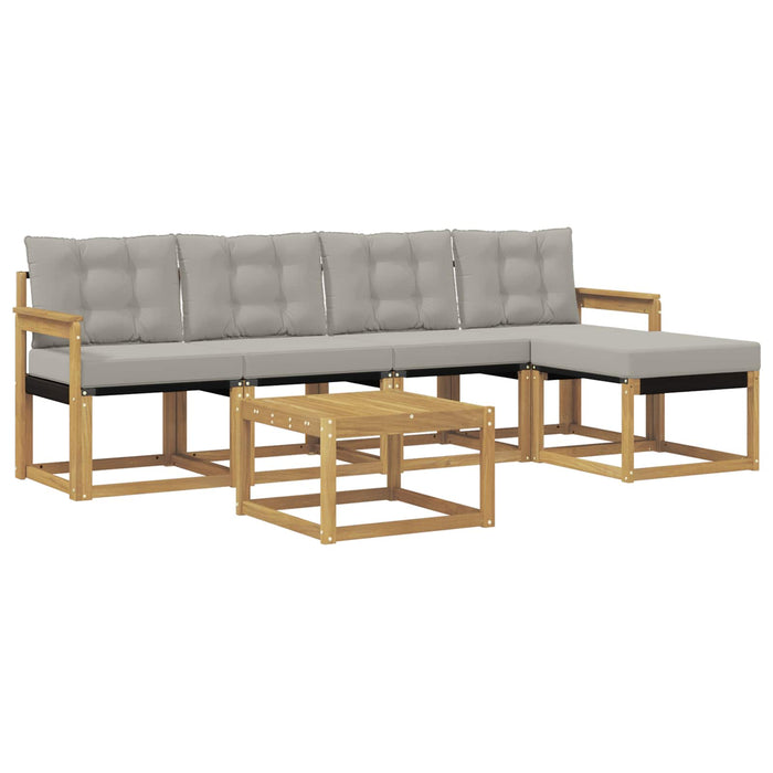 Set de canapele de exterior cu pernă 6 pcs WALTI
