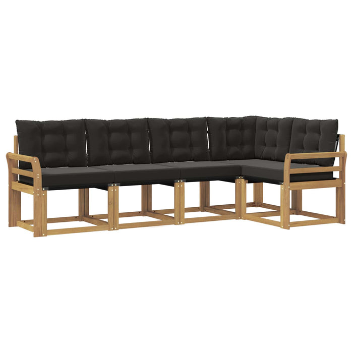 Set de canapele de exterior cu pernă 5 pcs WALTI