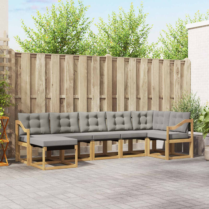 Set de canapele de exterior cu pernă 7 pcs - WALTI WALTI