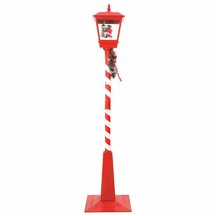 Lampă de stradă de Crăciun cu felinar Roșu 40,5x40,5x180cm - WALTI WALTI
